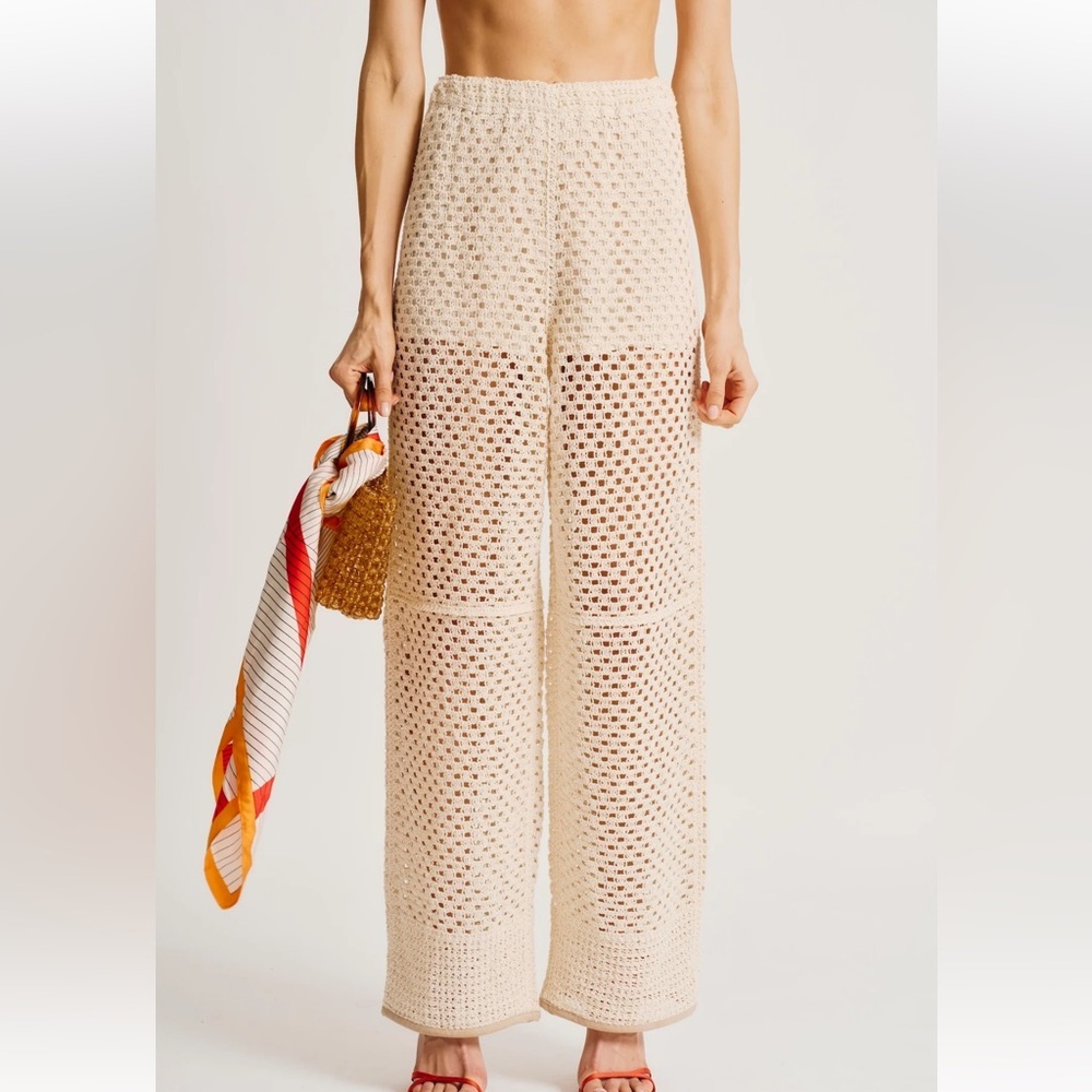 Torn by Ronny Kobo 🔥 NICOLE PANT in Natural